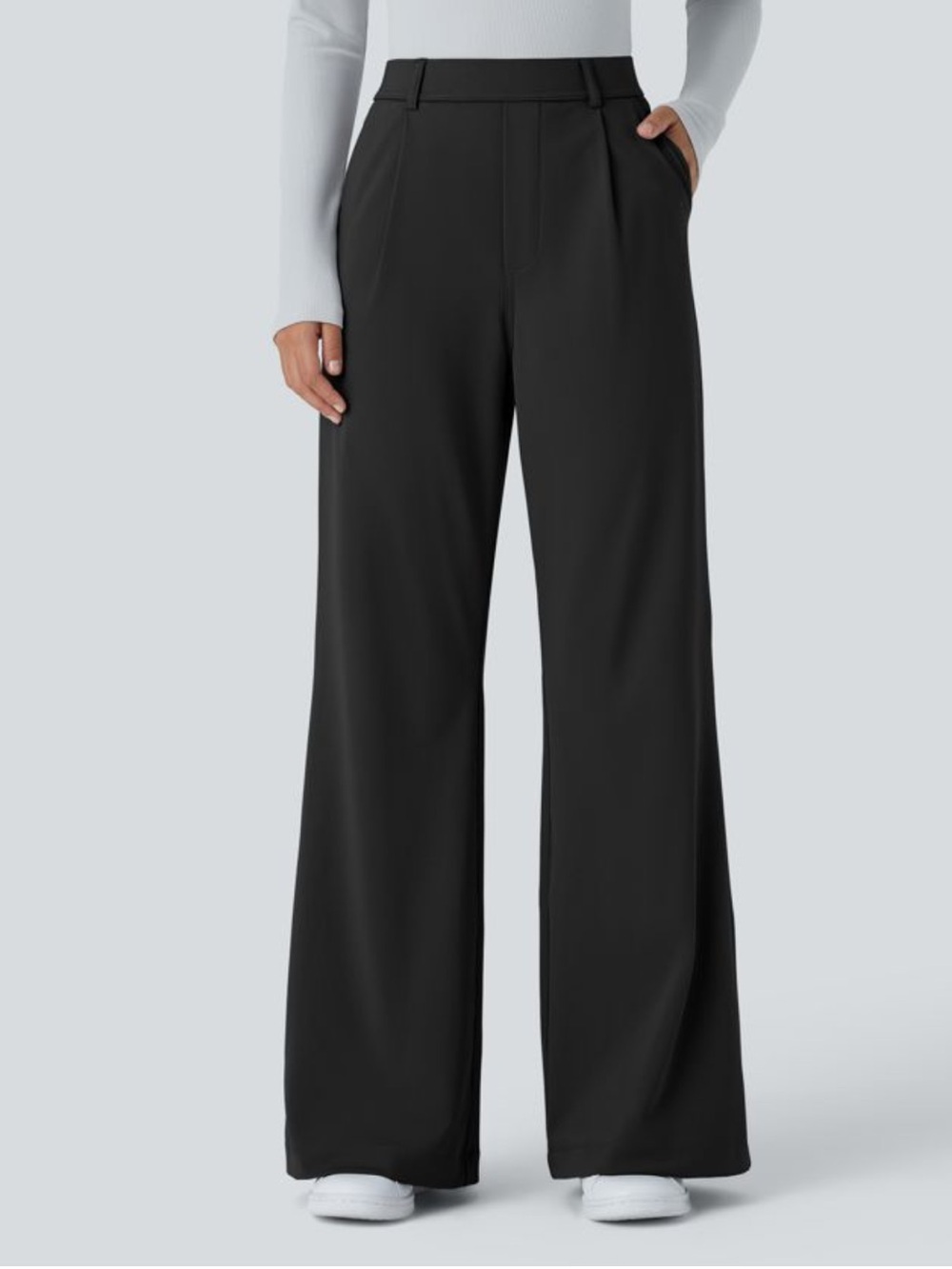 Halara Women's Halara Flex DayStretch High Waisted Pocket Work Flare Pants